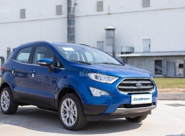 Ford EcoSport G 2018 - Bán Ford EcoSport G đời 2018, màu xanh lam, 600 triệu