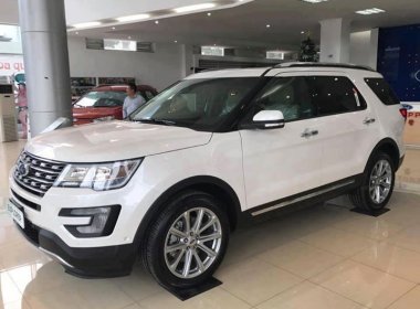 Ford Explorer 2018 - Bán Ford Explorer đời 2018, màu trắng, xe nhập