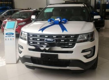 Ford Explorer 2017 - Cần bán Ford Explorer năm 2017, màu trắng, nhập khẩu