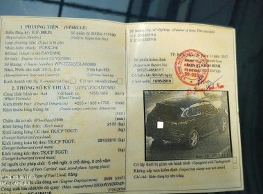 Porsche Cayenne 2015 - Bán Porsche Cayene 2015 màu xanh đậm