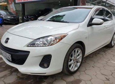 Mazda 3   2014 - Bán ô tô cũ Mazda 3 năm 2014, màu trắng