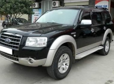 Ford Everest 2008 - Cần bán gấp Ford Everest sản xuất 2008, màu đen, nhập khẩu nguyên chiếc