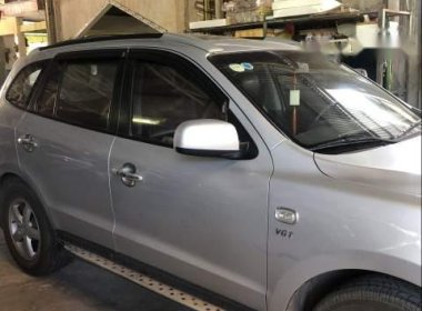 Hyundai Santa Fe 2008 - Cần bán gấp Hyundai Santa Fe năm 2008, màu bạc, nhập khẩu