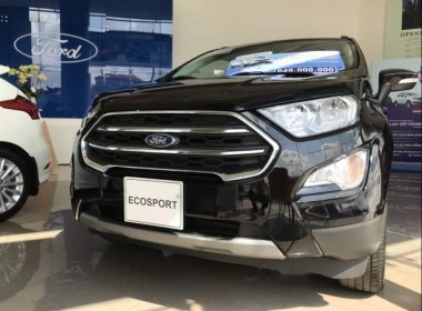 Ford EcoSport Titanium  2019 - Bán ô tô Ford EcoSport Titanium đời 2019, màu đen giá cạnh tranh