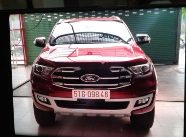 Ford Everest 2018 - Cần bán lại xe Ford Everest năm 2018, màu đỏ, xe nhập chính hãng