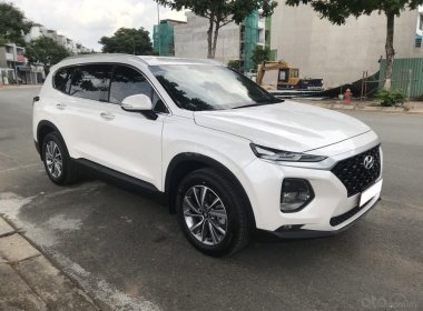 Hyundai Santa Fe 2019 - Giá bán thấp nhất thị trường, Hyundai Santa Fe 2.4 cao cấp đời 2019, màu trắng