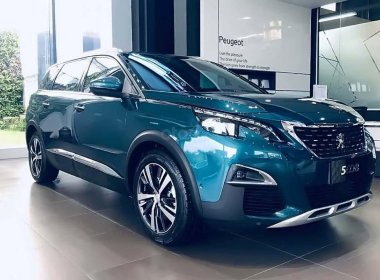 Peugeot 5008 2019 - Xe sẵn - Giao ngay - Tặng quà kèm theo, khi mua Peugeot 5008 đời 2019, màu xanh lam