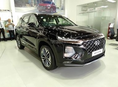 Hyundai Santa Fe 2.2 L 2019 - Hyundai Hà Đông - Cần bán xe Hyundai Santa Fe 2.2 L năm sản xuất 2019, màu đen