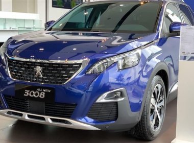 Peugeot 3008 2019 - Peugeot Biên Hòa - Bán xe Peugeot 3008 sản xuất 2019, màu xanh lam, giá tốt