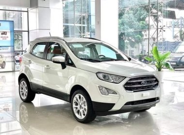 Ford EcoSport 2021 - Bán xe Ford EcoSport 1.0 năm 2021, màu trắng, 686tr